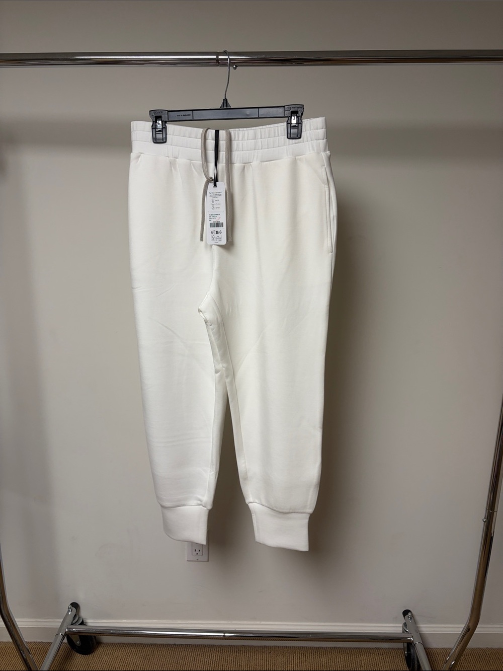 Varley the slim cuff pant 25” white